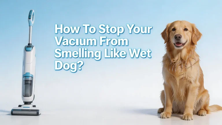 How To Stop Your Vacuum From Smelling Like Wet Dog?