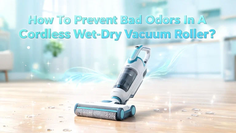 How To Prevent Bad Odors In A Cordless Wet Dry Vacuum Roller?