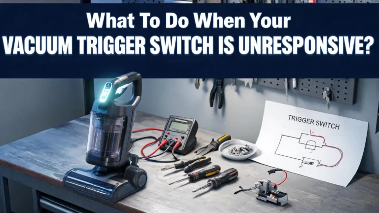 What To Do When Your Vacuum Trigger Switch Is Unresponsive?