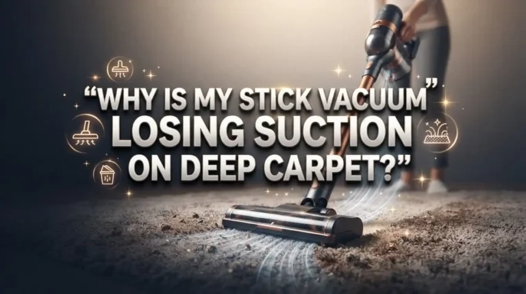 Why Is My Stick Vacuum Losing Suction On Deep Carpet?