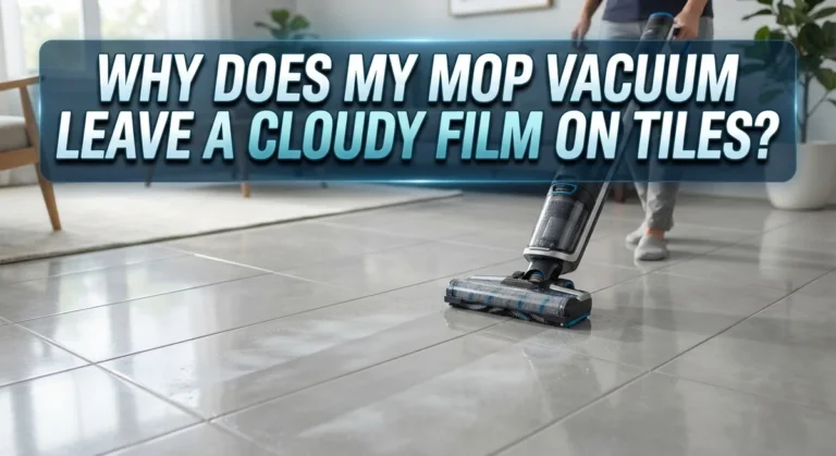 Why Does My Mop Vacuum Leave A Cloudy Film On Tiles?