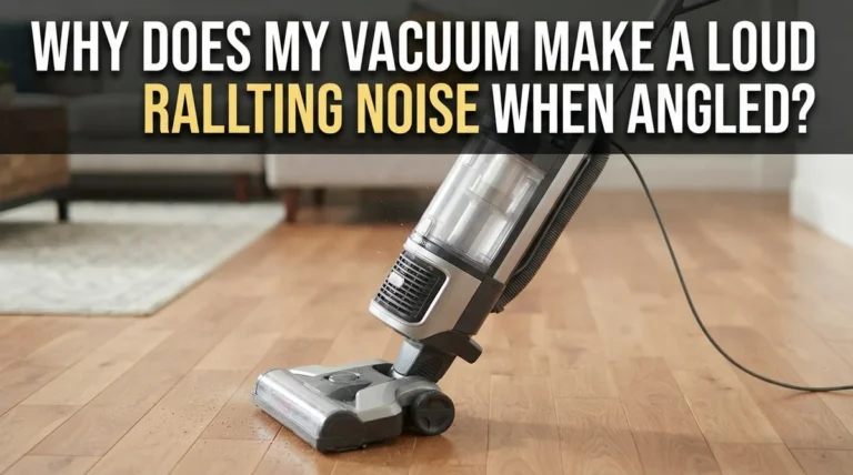 Why Does My Vacuum Make A Loud Rattling Noise When Angled?