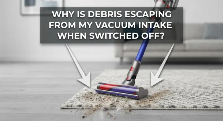 Why Is Debris Escaping From My Vacuum Intake When Switched Off?